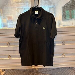 Lacoste Men's black Polo Shirt sz 6